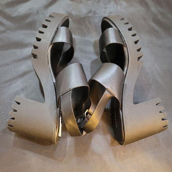 BRAND NEW MADDEN GIRL G-STARRY BLOCK HEEL OPEN-TOE PLATFORM SANDAL - Picture 7 of 10